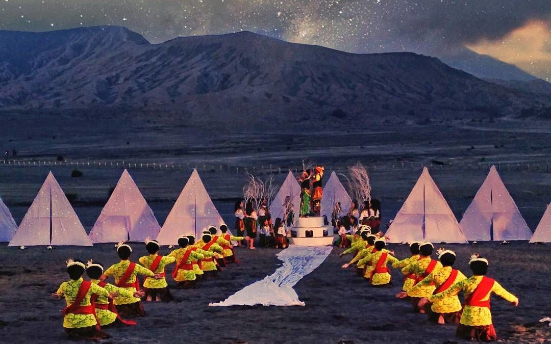 The Kasada Ceremony at Mount Bromo