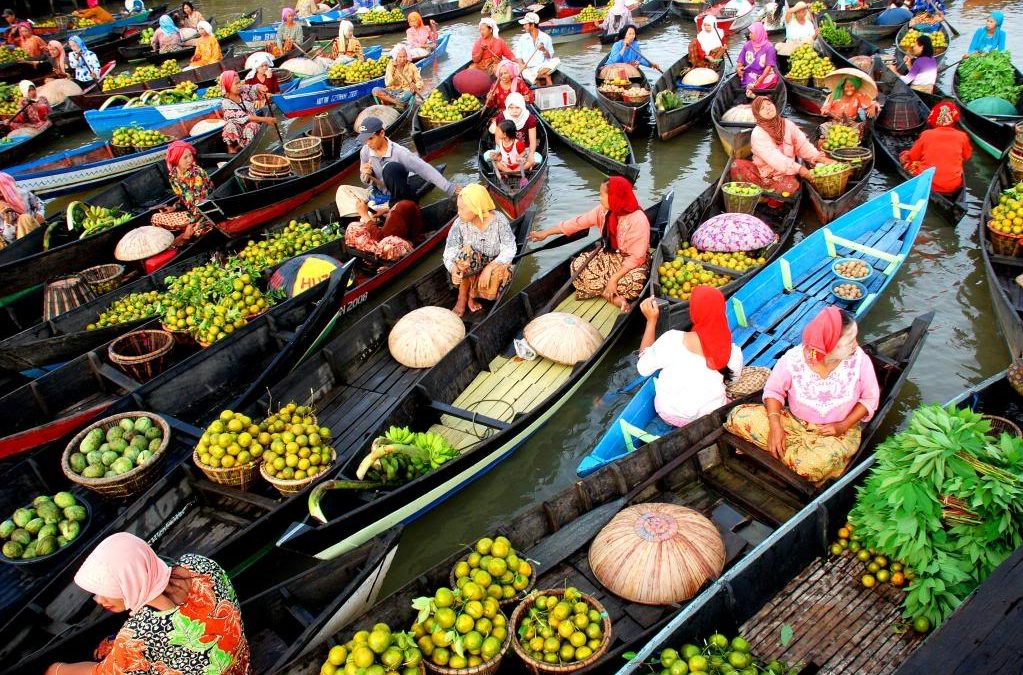 Lok Baintan Floating Market