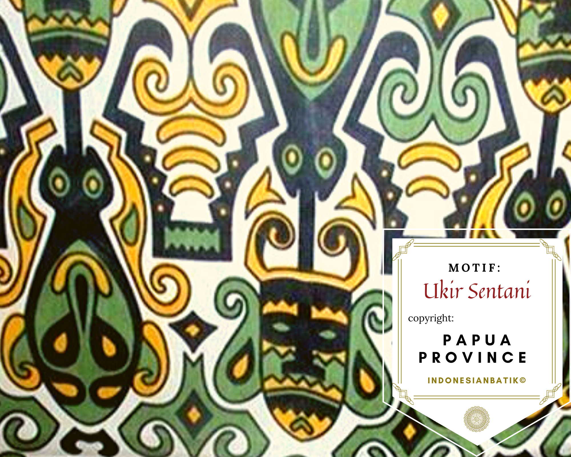 Ukir Sentani  IWareBatik