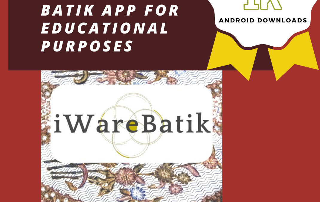 The Most Downloaded App: iWareBatik reaches more than 1000 downloads